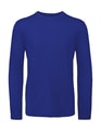 Heren T-shirt Lange Mouw B&C Inspire TM070 Cobalt Blue